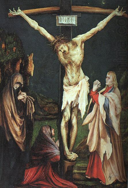  Matthias  Grunewald The Small Crucifixion china oil painting image